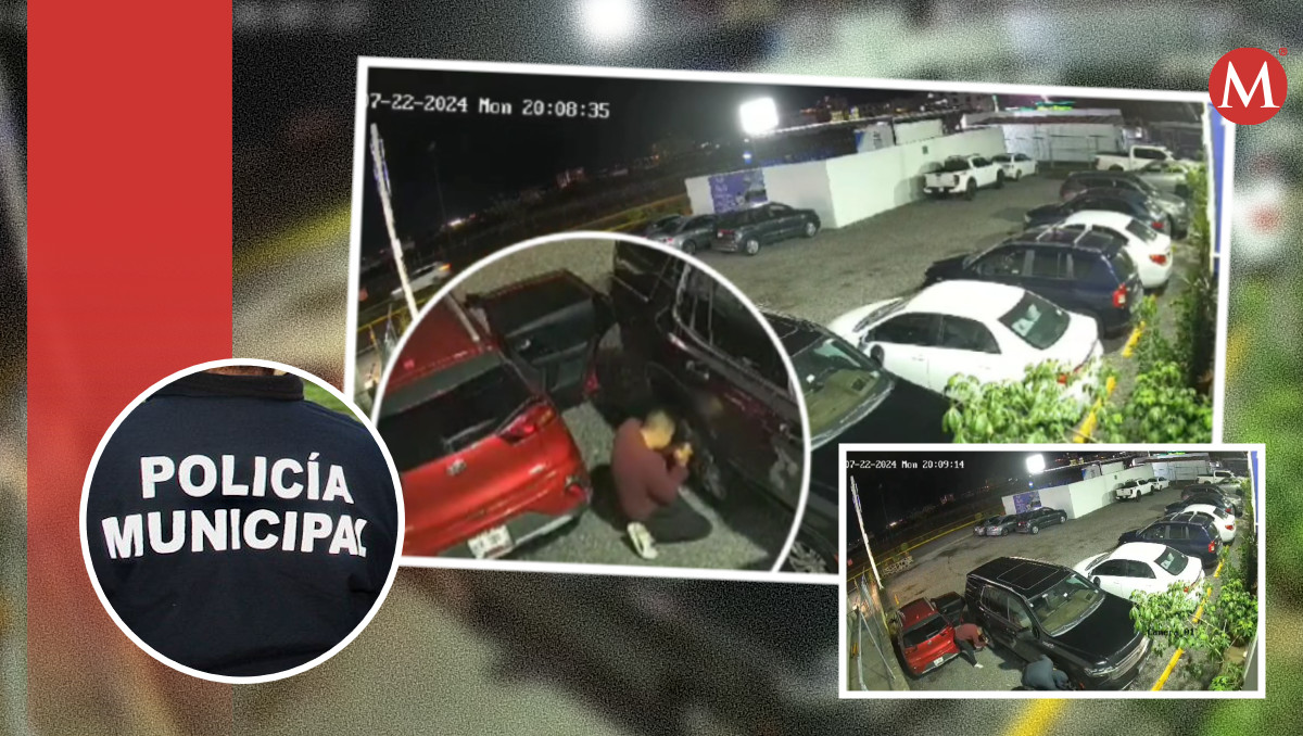 Delincuentes fallan en robo de llantas, pero policías extorsionan a víctima | Especial