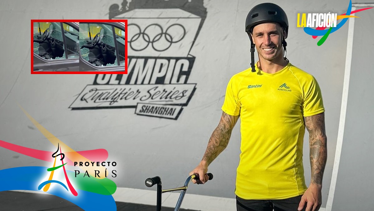 Equipo australiano de BMX denuncia el robo de sus pertenencias previo París 2024 (Instagram @loganmartinbmx)