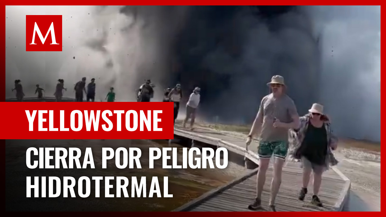 Explosión en Parque Nacional de Yellowstone sorprende a turistas y redes sociales