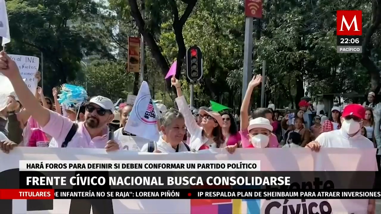 Frente Cívico Nacional surge como nueva fuerza para desafiar a Morena