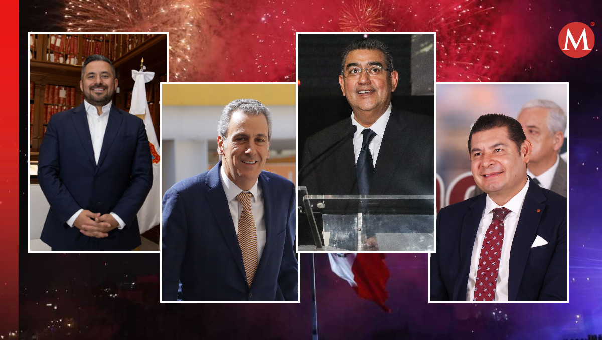 Grito de Independencia en Puebla: Estarán ediles y gobernadores | Agencia Enfoque / Diseño Milenio