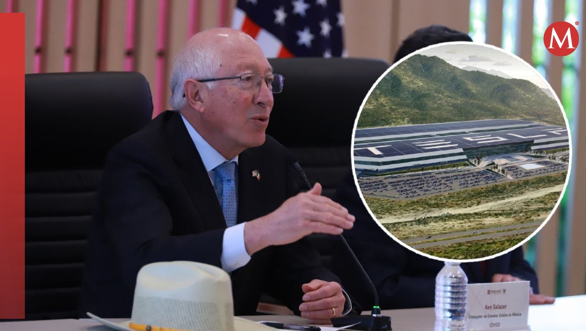 Ken Salazar, embajador de EE.UU. en México, evita opinar sobre planta de Tesla en México (Jorge Sánchez)
