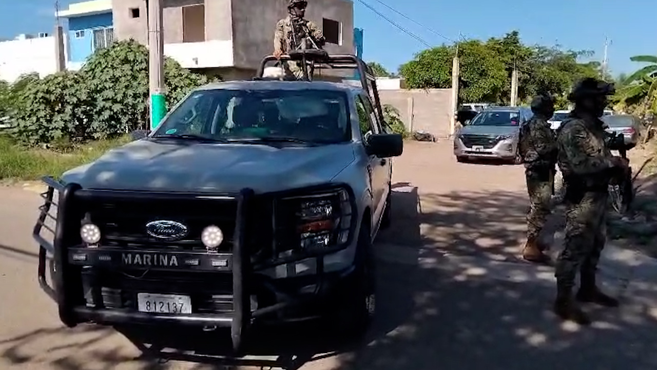Marina asegura propiedades en Culiacán tras operativo relámpago