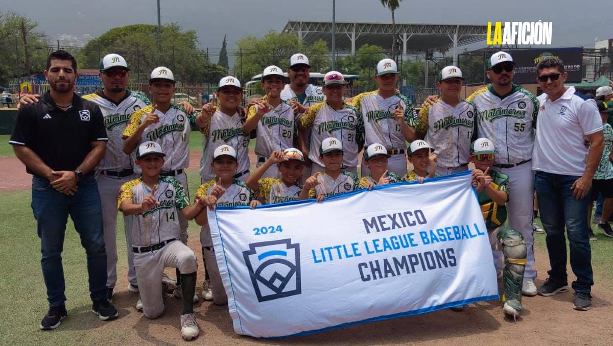 Peloteritos de Matamoros buscan apoyo para ir a Serie Mundial de Pequeñas Ligas 2024