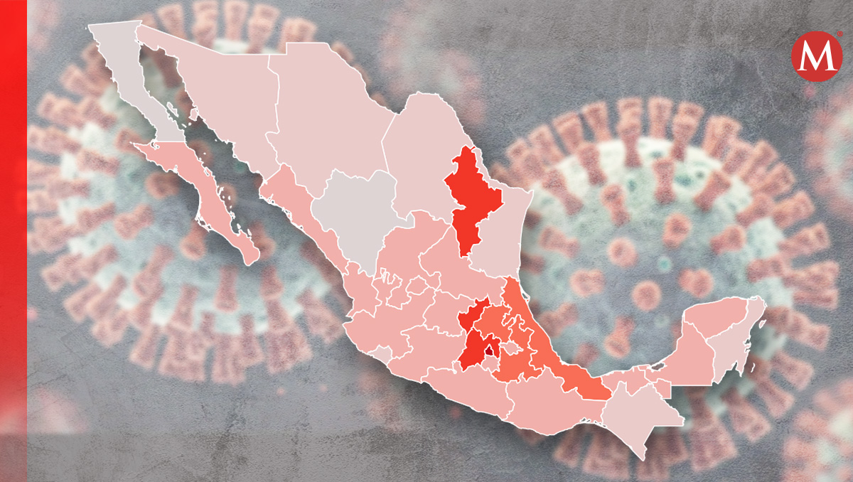 Repunte en casos de Covid-19 y alta ocupación hospitalaria en México | Diseño: Óscar Ávila
