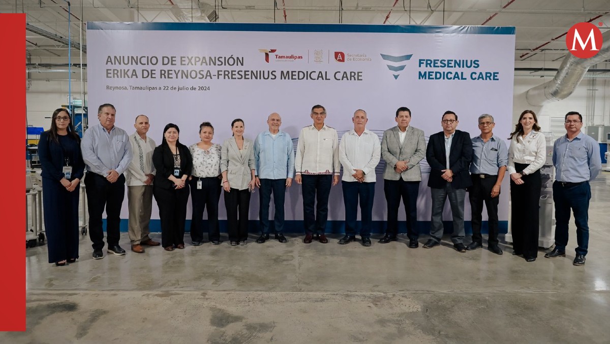 En Reynosa, la firma alemana Fresenius Medical Care ampliará su planta de producción.