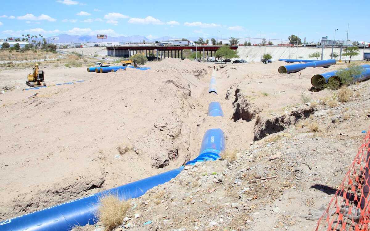 Trabajos del Sistema de Agua Saludable para La Laguna. (Martín Piña)