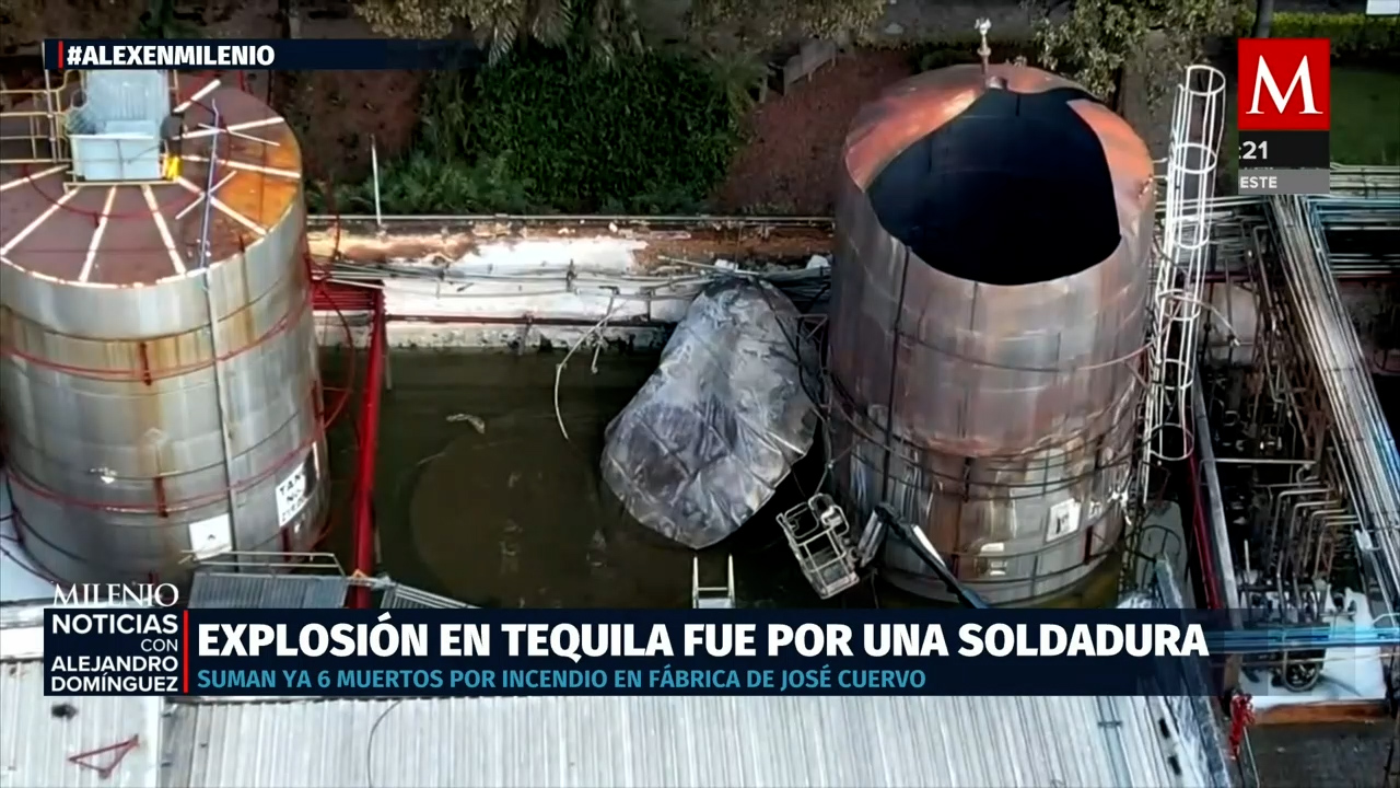 Confirmada causa de explosión en fábrica de José Cuervo y nuevas víctimas encontradas