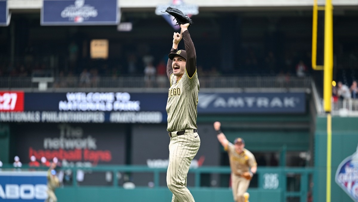 Dylan Cease, hace historia con San Diego en la MLB (AP)