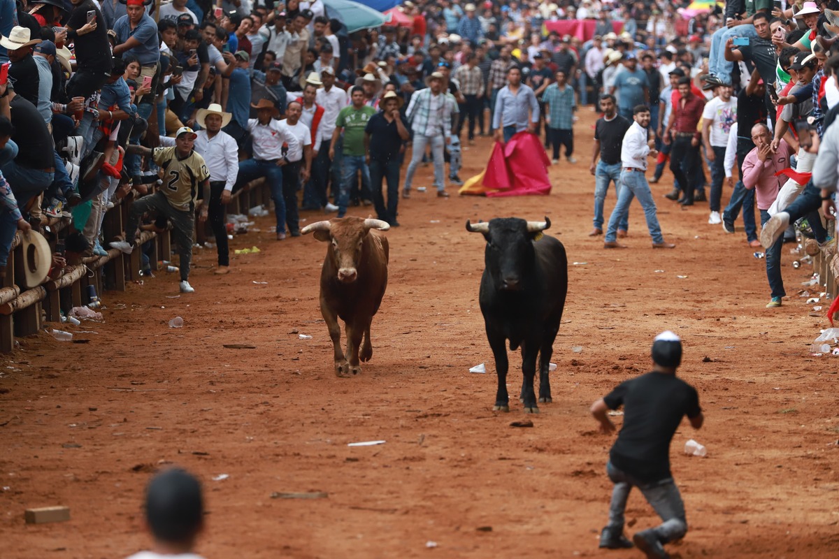 Multitud de asistentes en la edición 45 de la Santiagada en Santiago Tulantepec