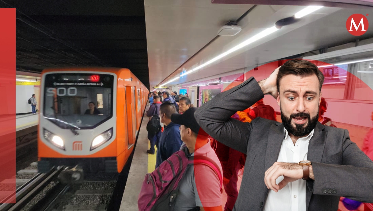 Reportan retrasos superiores a los 12 minutos.