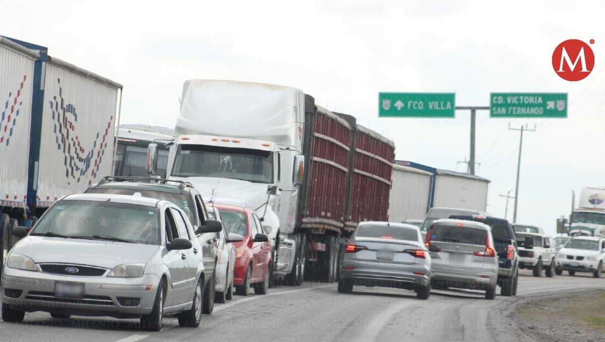Carreteras de Tamaulipas. (Yazmín Sánchez)
