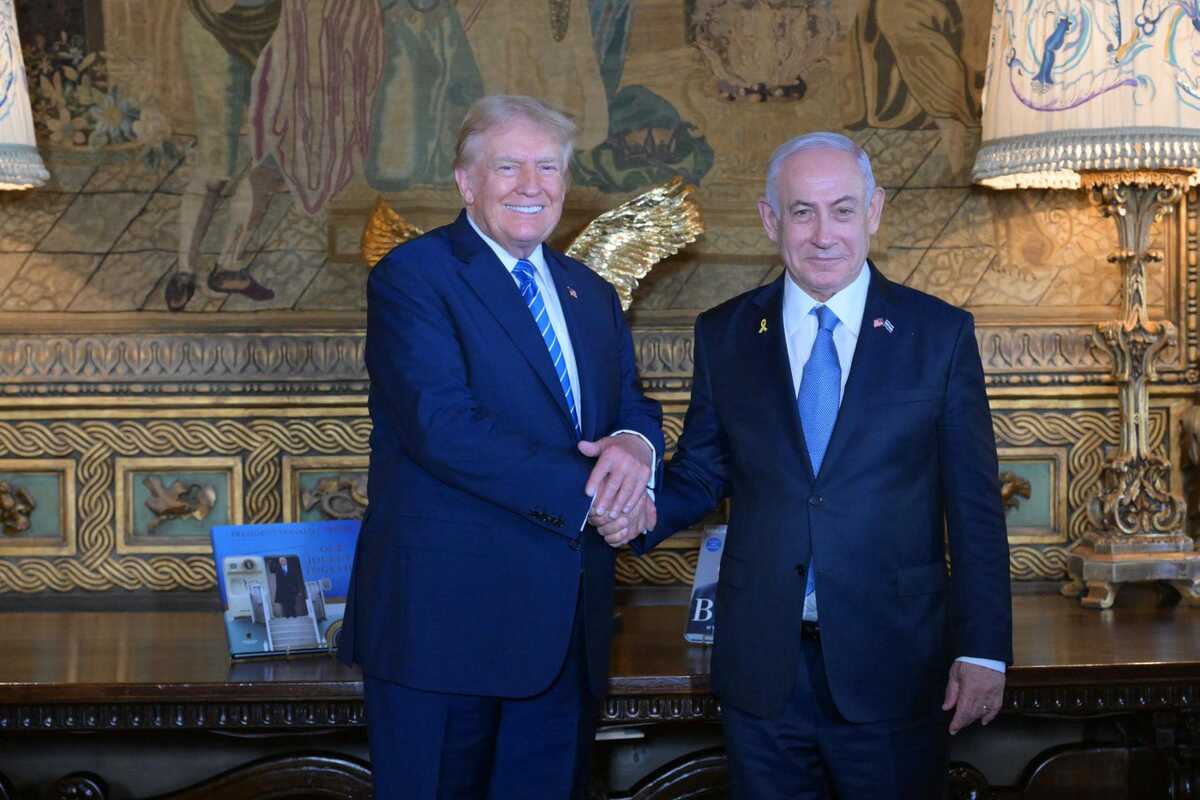 Donald Trump se reúne con Netanyahu.