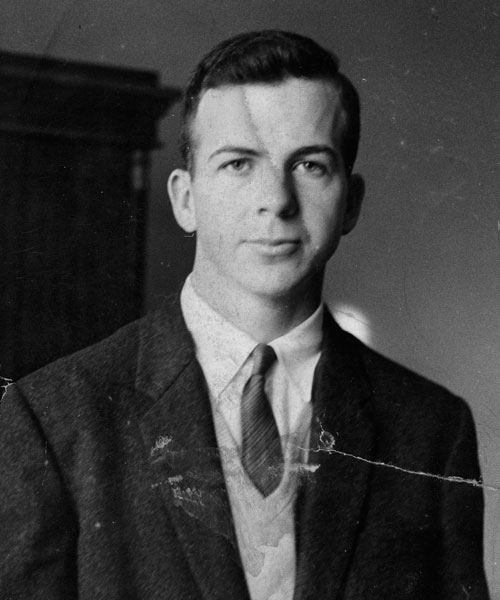 Lee Harvey Oswald, acusado de matar a John F. Kennedy.