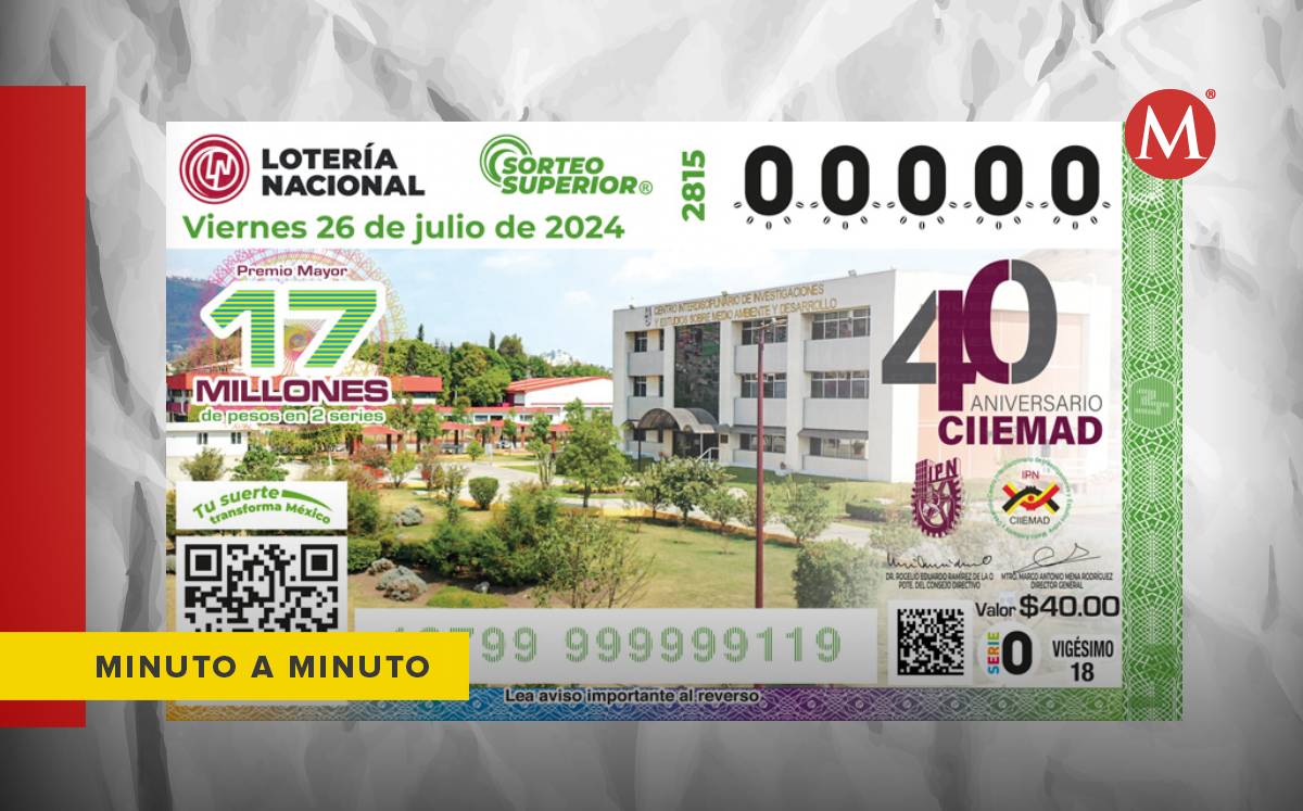 La Lotería Nacional celebra el 40 aniversario de CIIEMAD | MILENIO