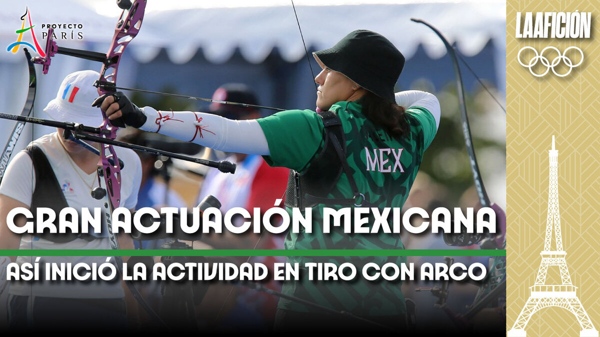 Mexicanas de tiro con arco clasifican directo a cuartos de final en equipos femenil en París 2024