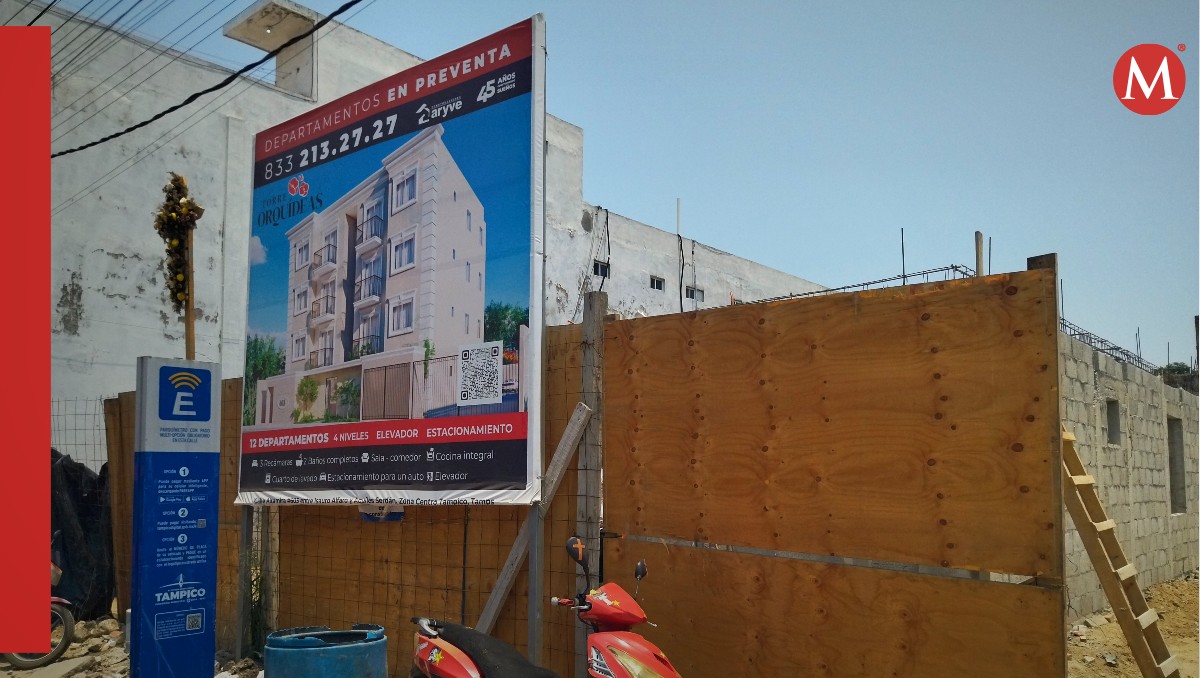 Oferta de nuevos edificios de departamentos en Tampico. (Víctor Durán)