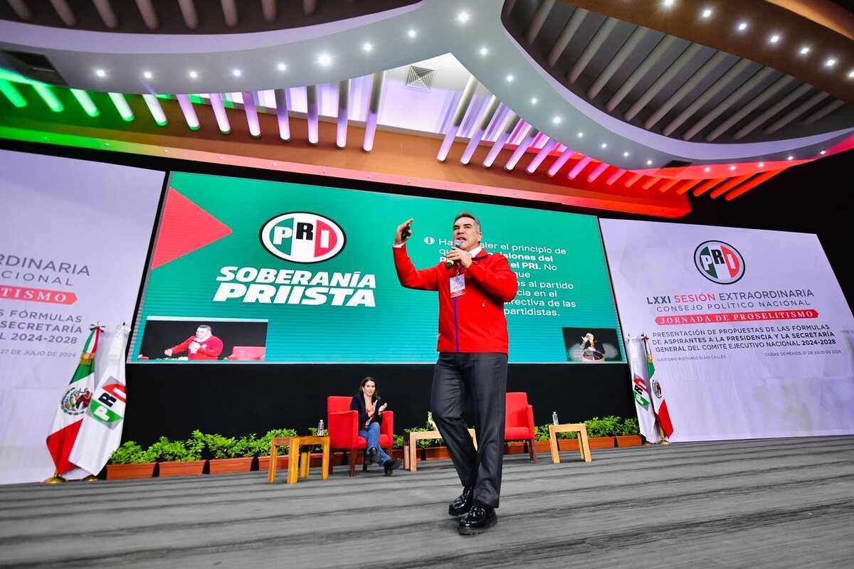 Alejandro Moreno, candidato a dirigencia nacional del PRI. (foto: @alitomorenoc)