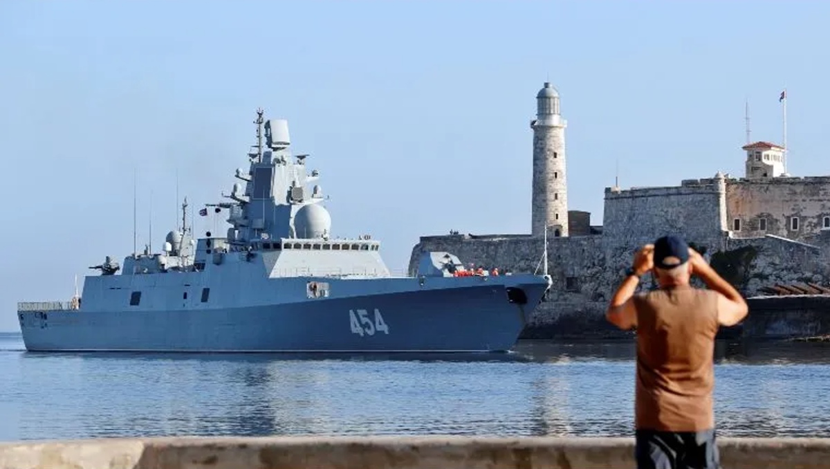 Tres buques de Rusia se mantendrán en Cuba hasta el martes. | EFE