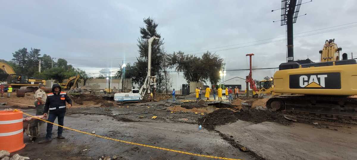 Encuentran segundo socavón en López Mateos (Usi Toledo)
