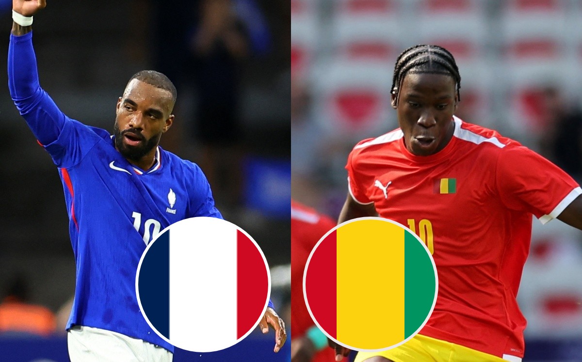 Dónde ver Francia vs Guinea sub 23 EN VIVO Juegos Olímpicos 2024 (Reuters)