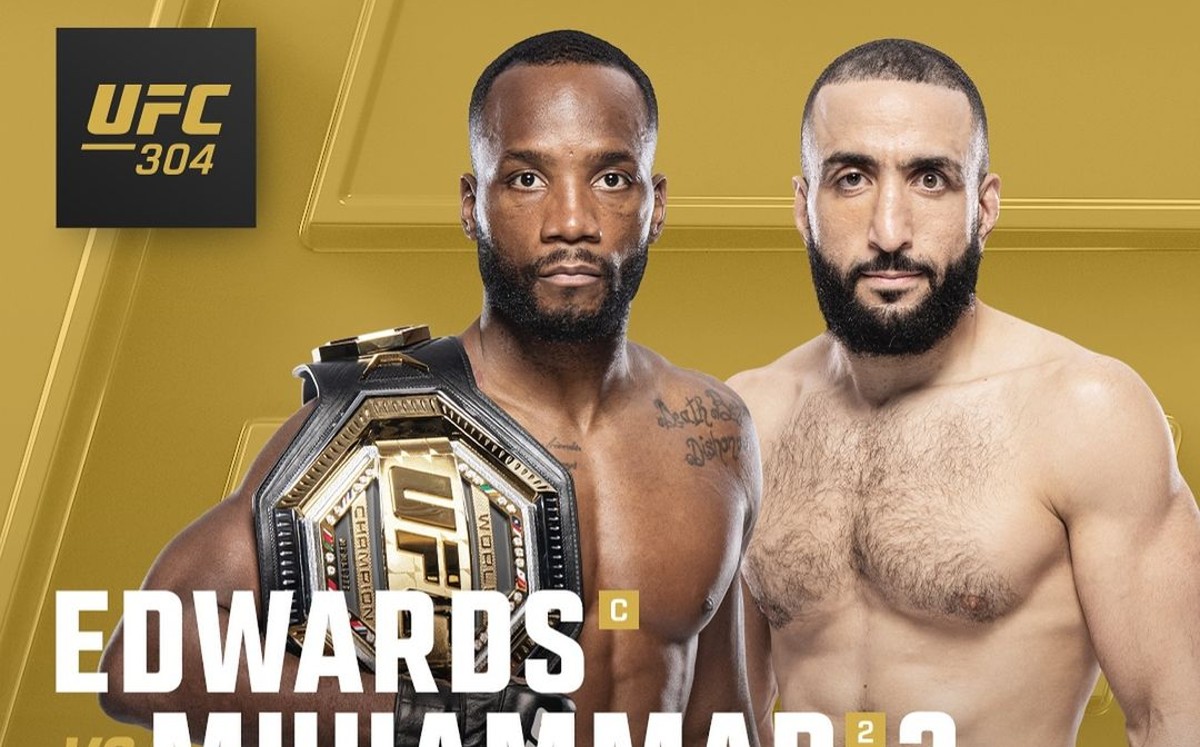 Leon Edwards vs Belal Muhammad. Sigue AQUÍ UFC 304 EN VIVO (Instagram: @leonedwardsmma)