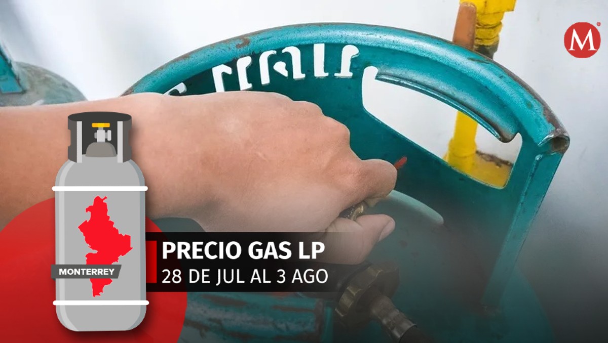 Precio del gas LP del 28 de julio al 03 de agosto en Nuevo León. Especial