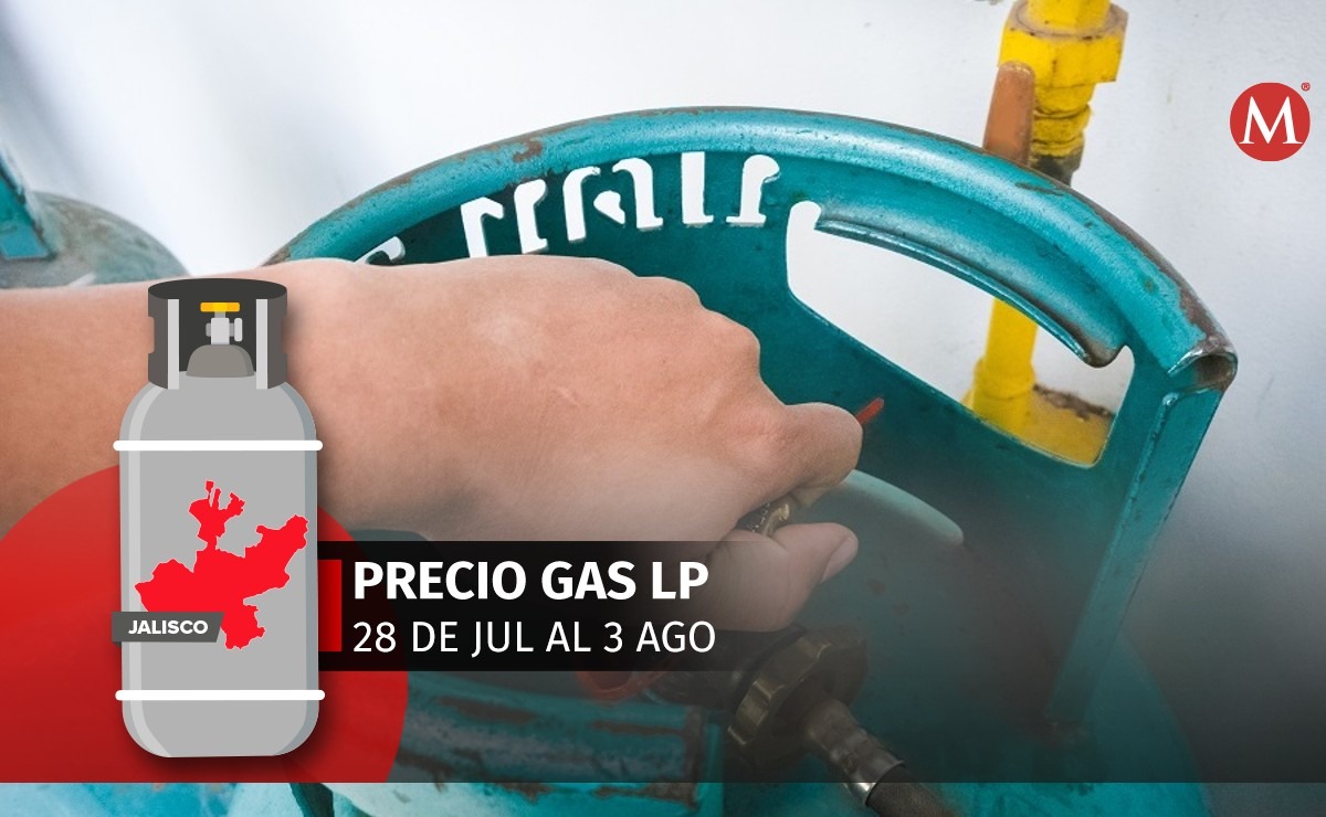 Estos son los precios del gas LP en Jalisco para la semana del 28 al 3 de agosto