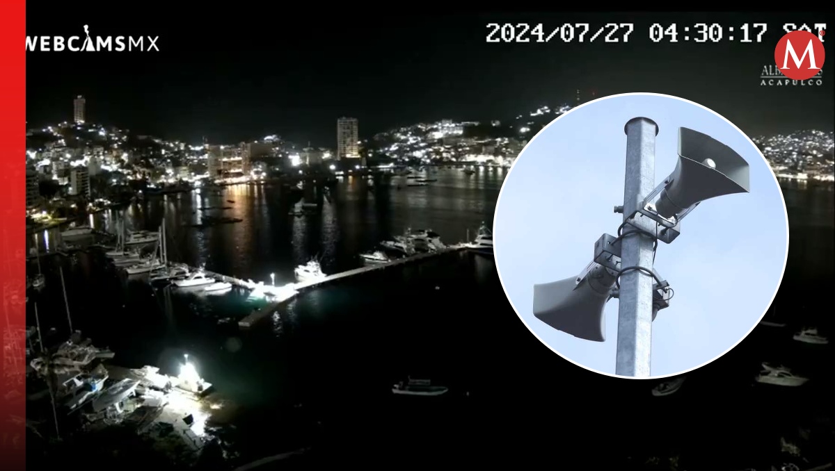 Un temblor cimbró Acapulco durante la madrugada. | @webcamsdemexico