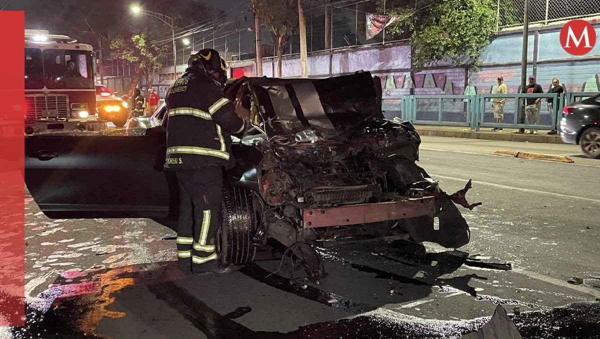 El auto iba a alta velocidad, según indicaron testigos de los hechos. | Especial