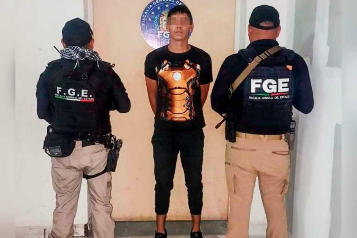 El detenido fue identificado como Miguel “N”.