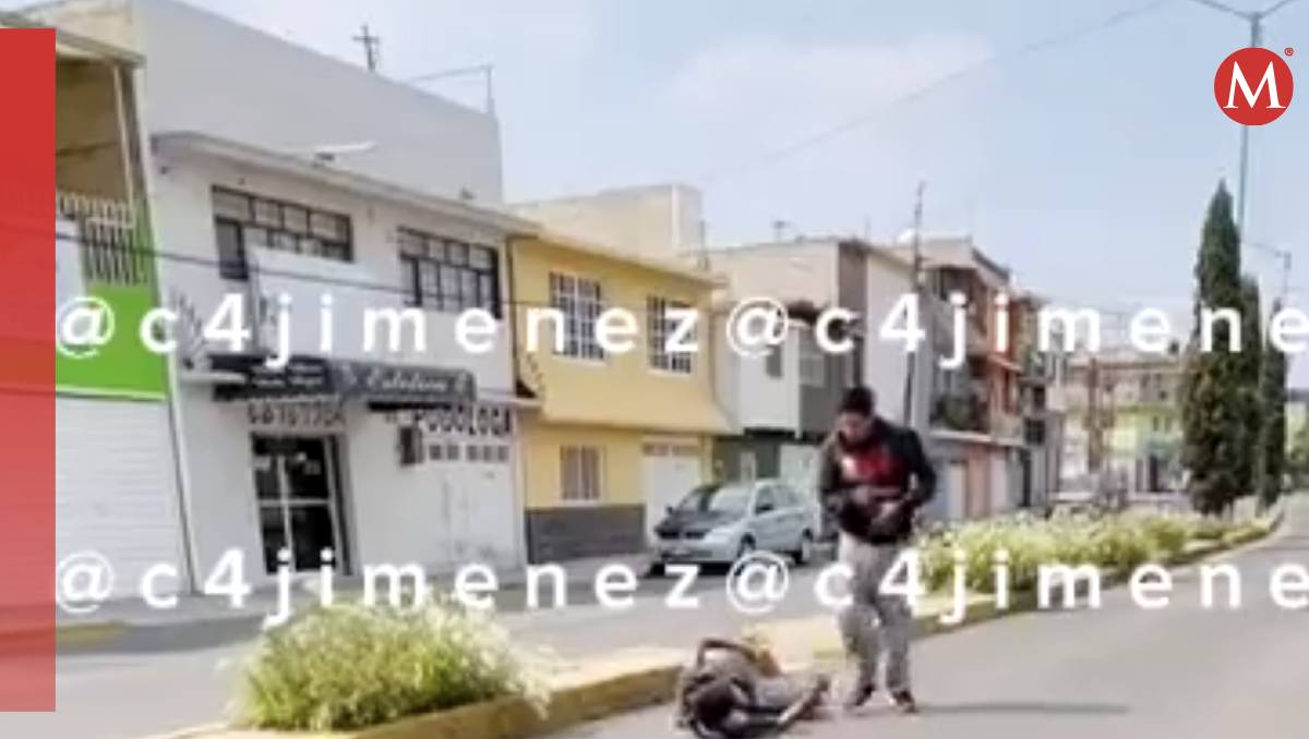 El hecho quedó registrado en video (Carlos Jiménez)