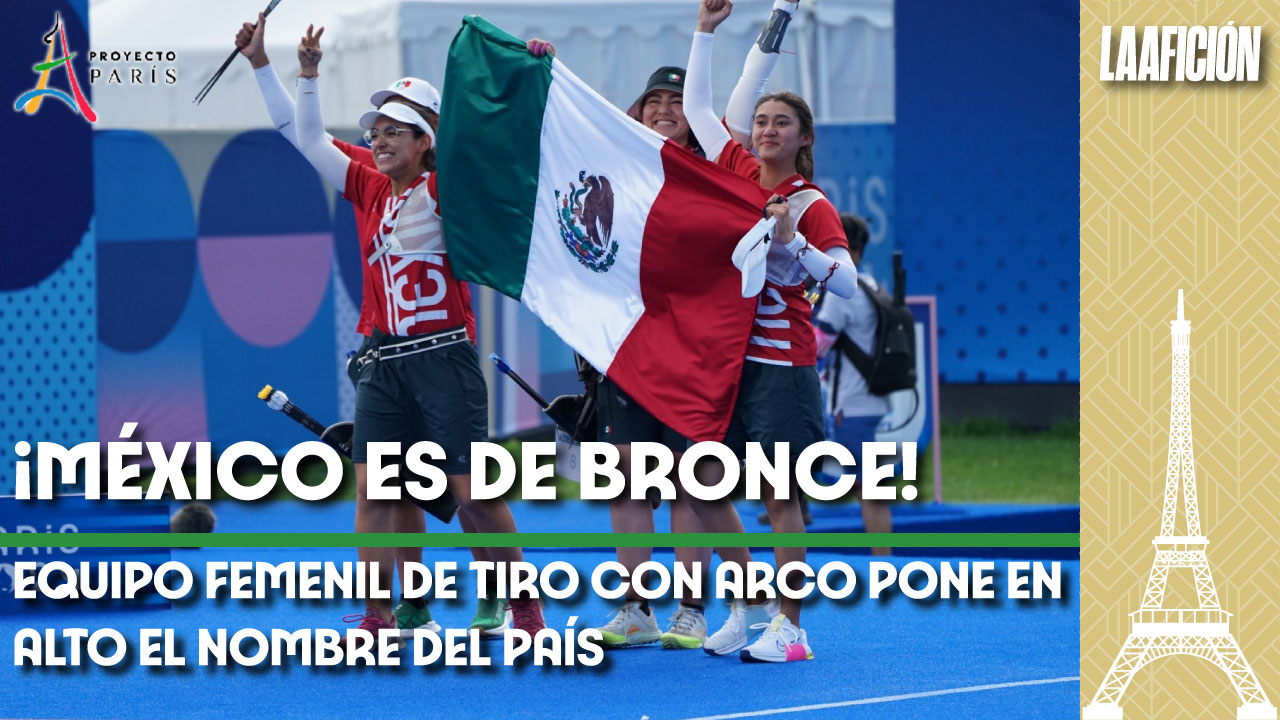Equipo femenil de tiro con arco da la primera medalla a México en París 2024