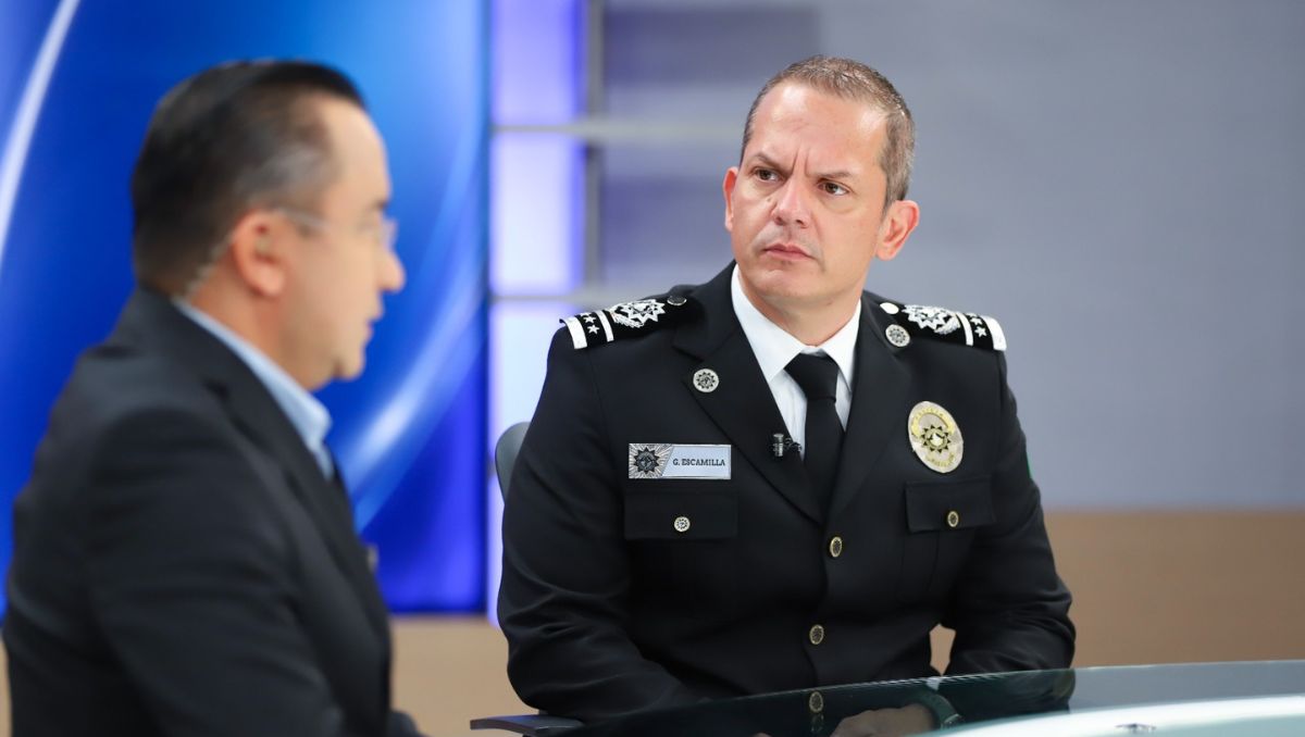 Gerardo Escamilla, secretario de Seguridad de Nuevo León. Jorge López