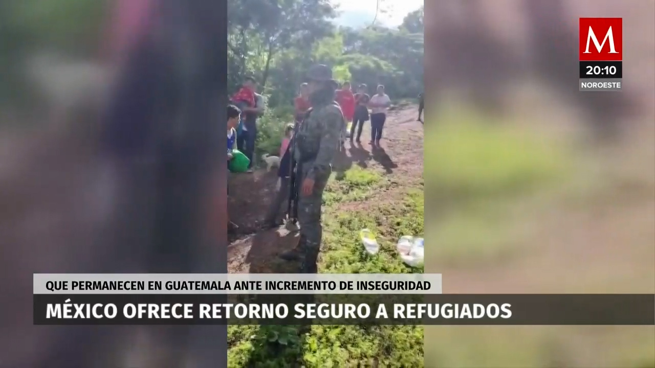 México y Guatemala brindan apoyo humanitario a refugiados mexicanos