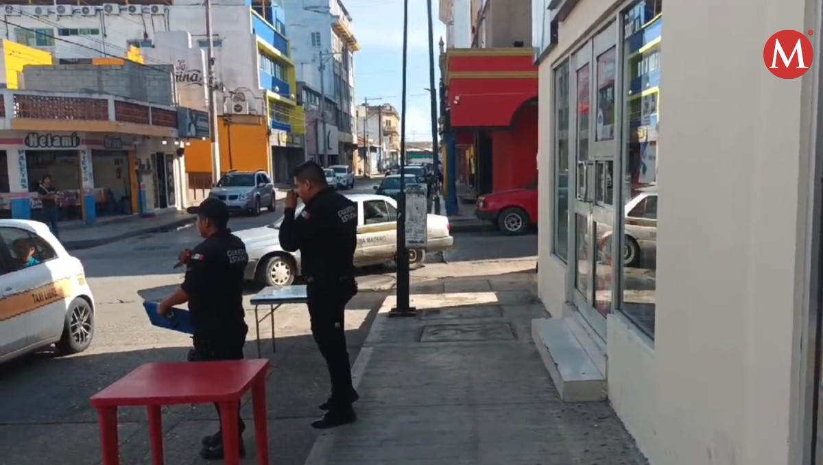 Asalto a Oxxo en Tampico
