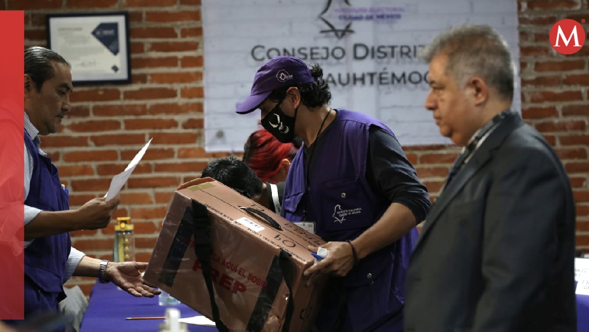 Las autoridades comenzaron con el recuento parcial de votos en la alcaldía Cuauhtémoc. | Ariana Pérez