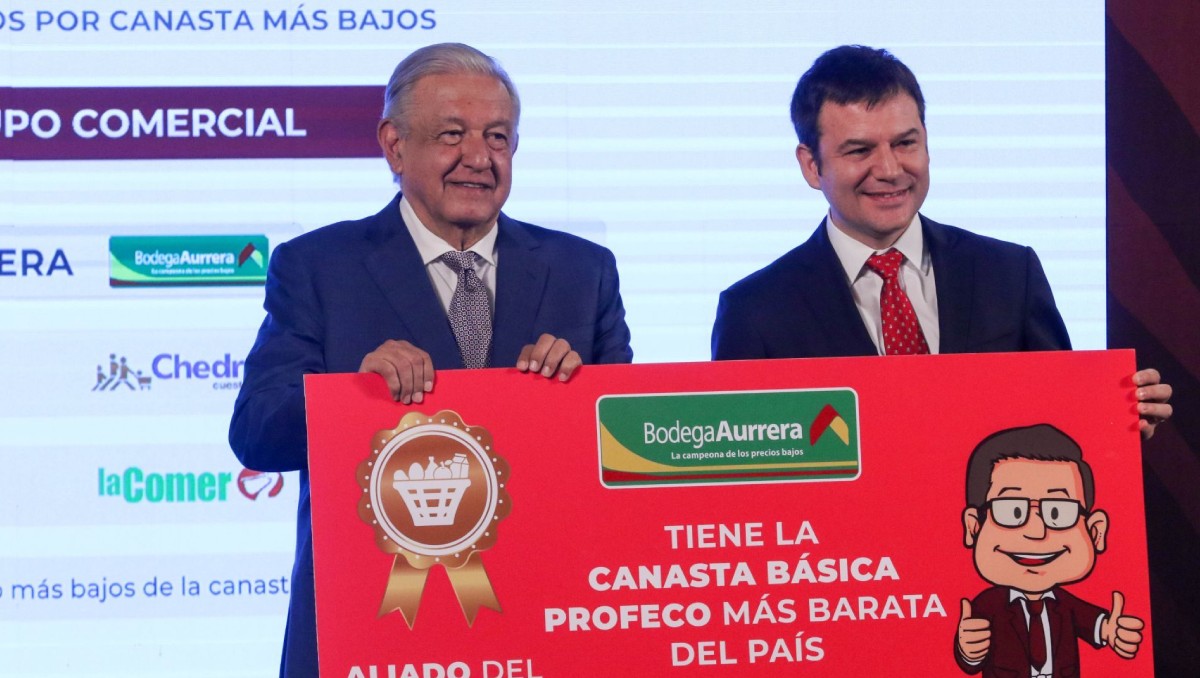 Bodega Aurrera obtuvo el reconocimiento de la Profeco por sus precios bajos. Foto: (Cuartoscuro)
