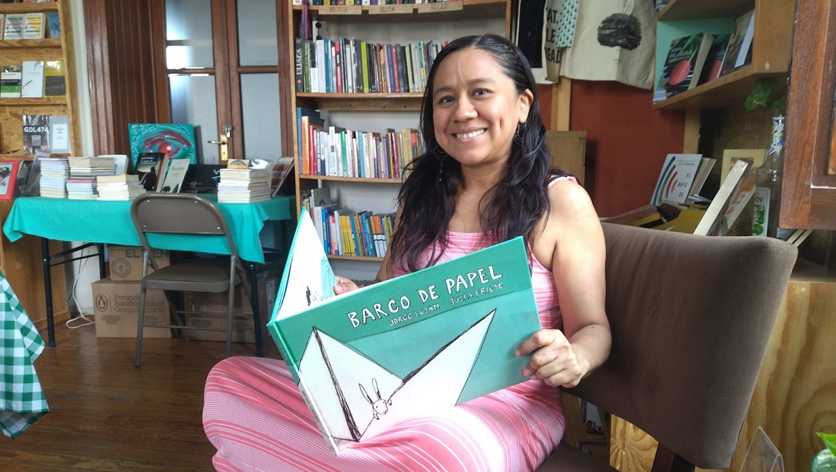 Fabiola Jiménez Ortiz, docente de secundaria, bachillerato y universidad. (Claudia Luévano)