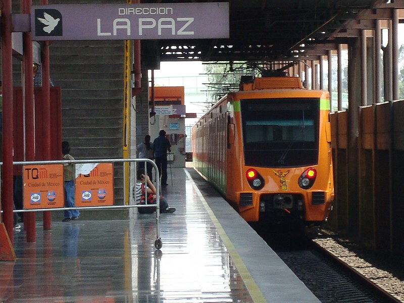 Línea A del Metro de CdMx.