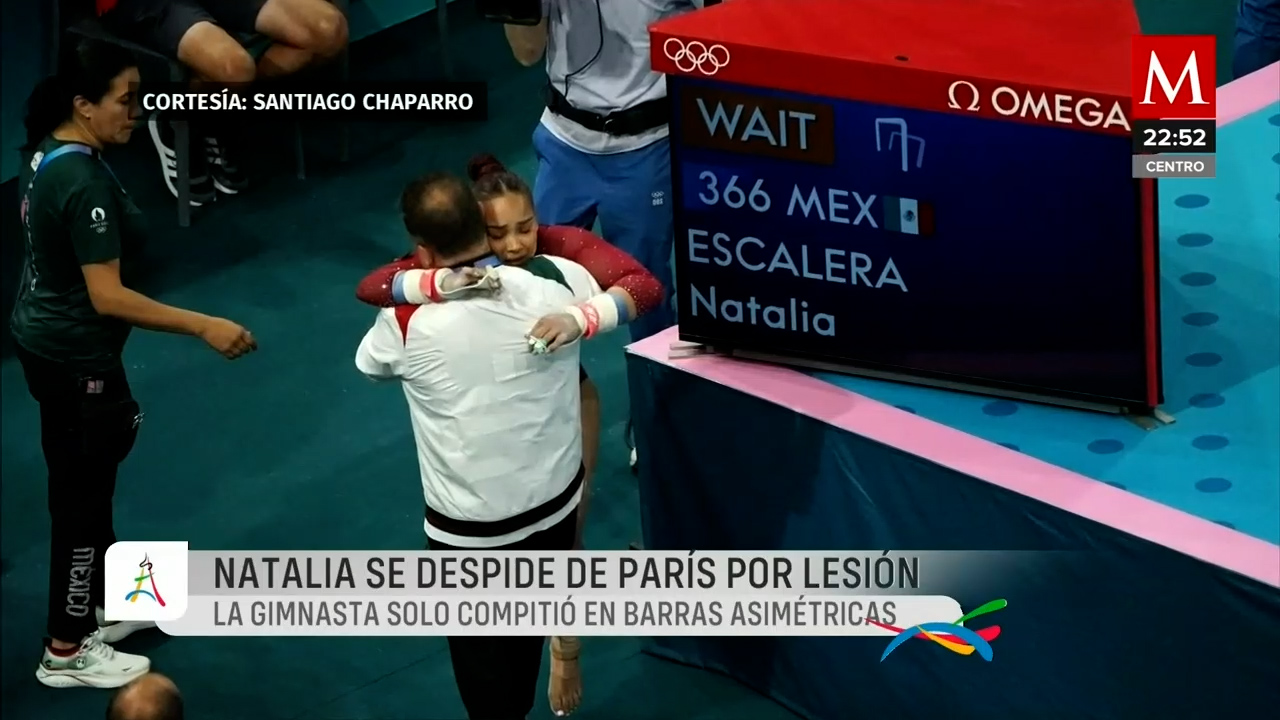 Natalia Escalera finaliza su participación en París 2024 entre lágrimas