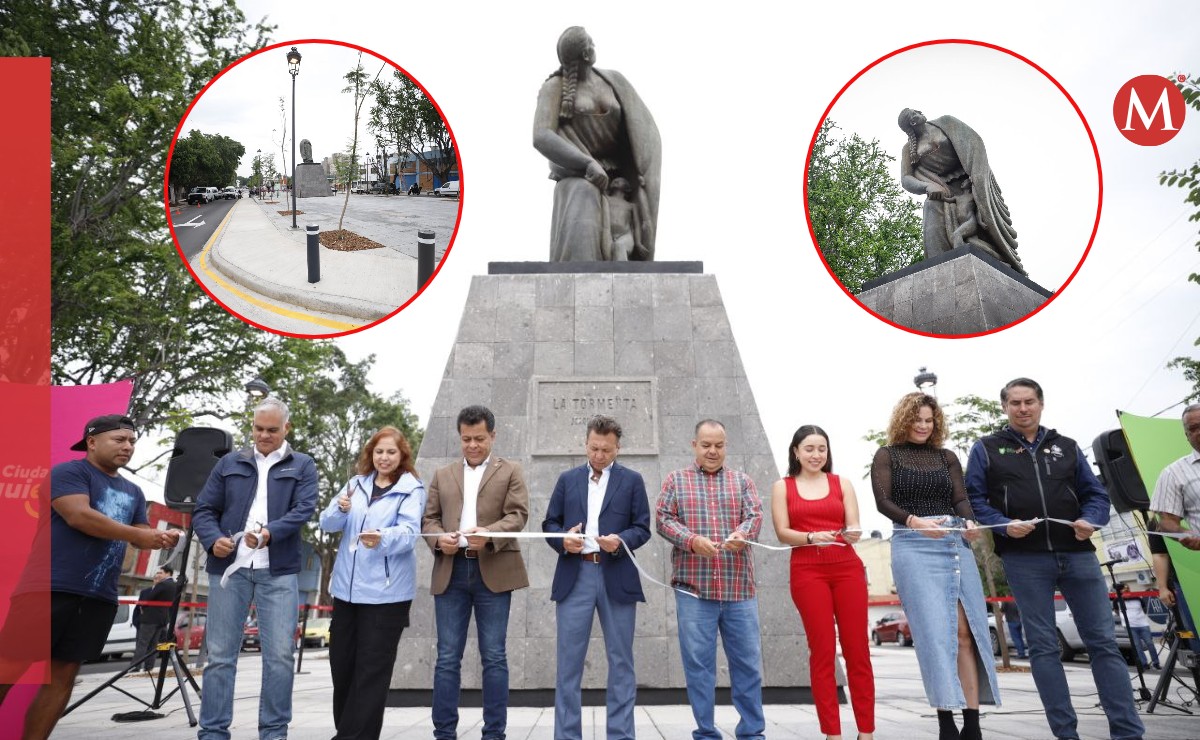 Rehabilitan Monumento a la Madre en Guadalajara (Cortesía | Diseño: Milenio)