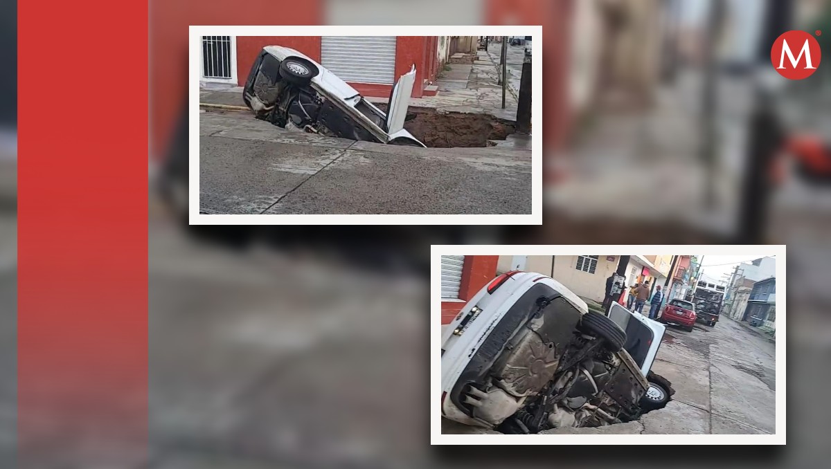 Socavón en Silao | Cortesía