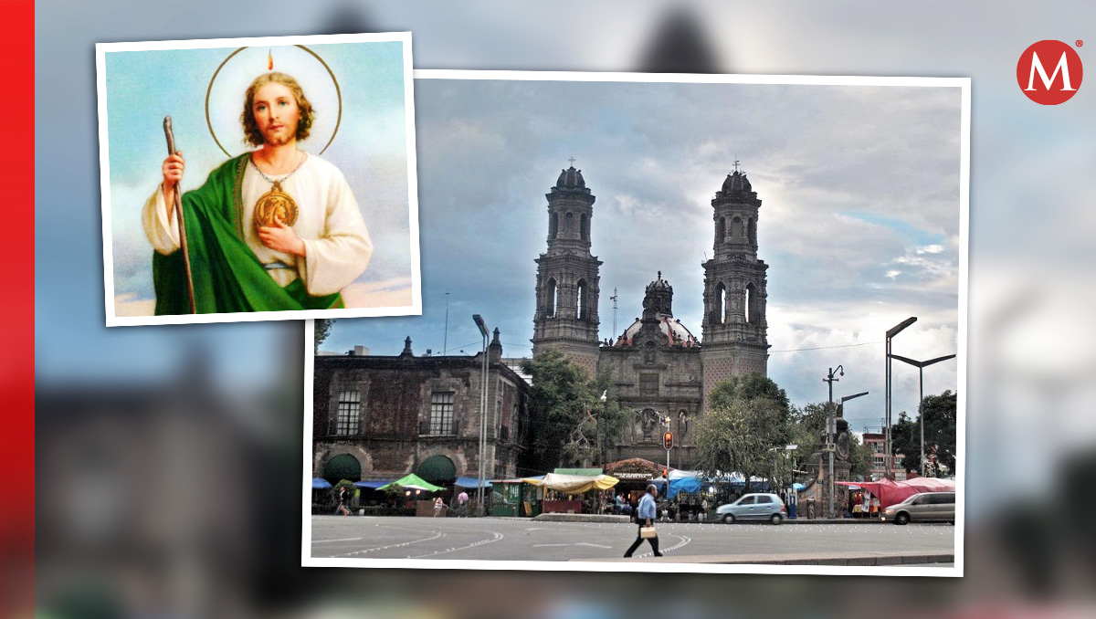 El Templo de San Hipólito es donde se venera a San Judas Tadeo