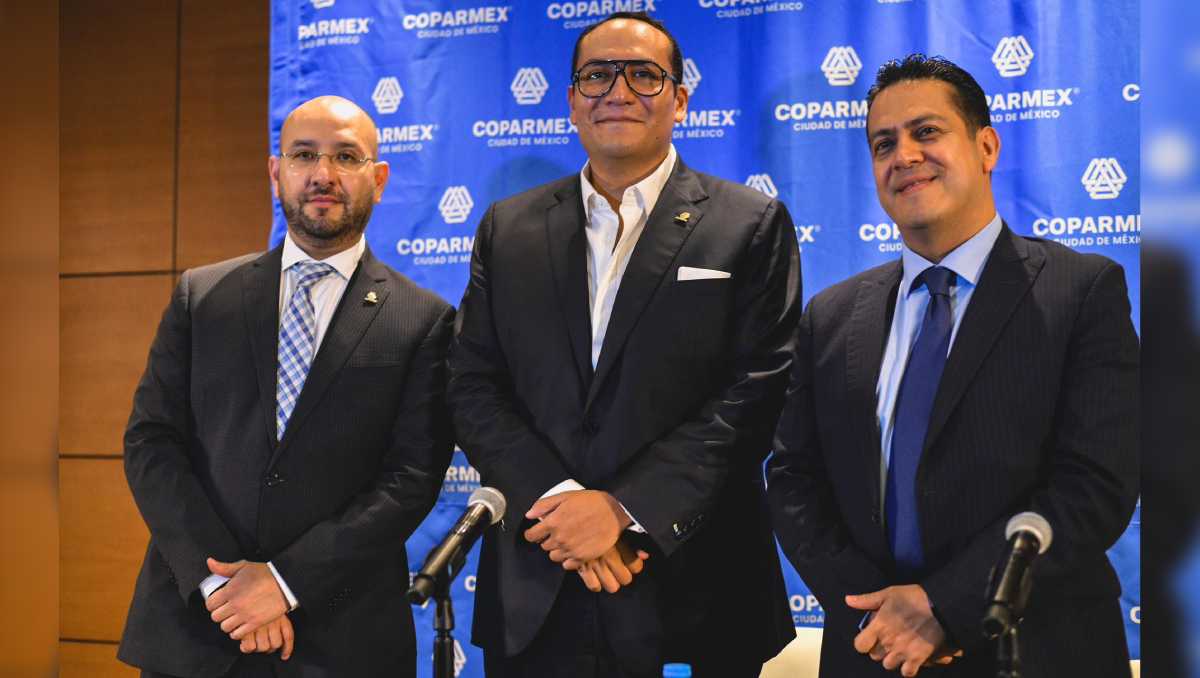 Adal Ortiz es el empresario más joven en tomar la dirigencia de esta cámara de la iniciativa privada capitalina. | @Coparmex_CDMX