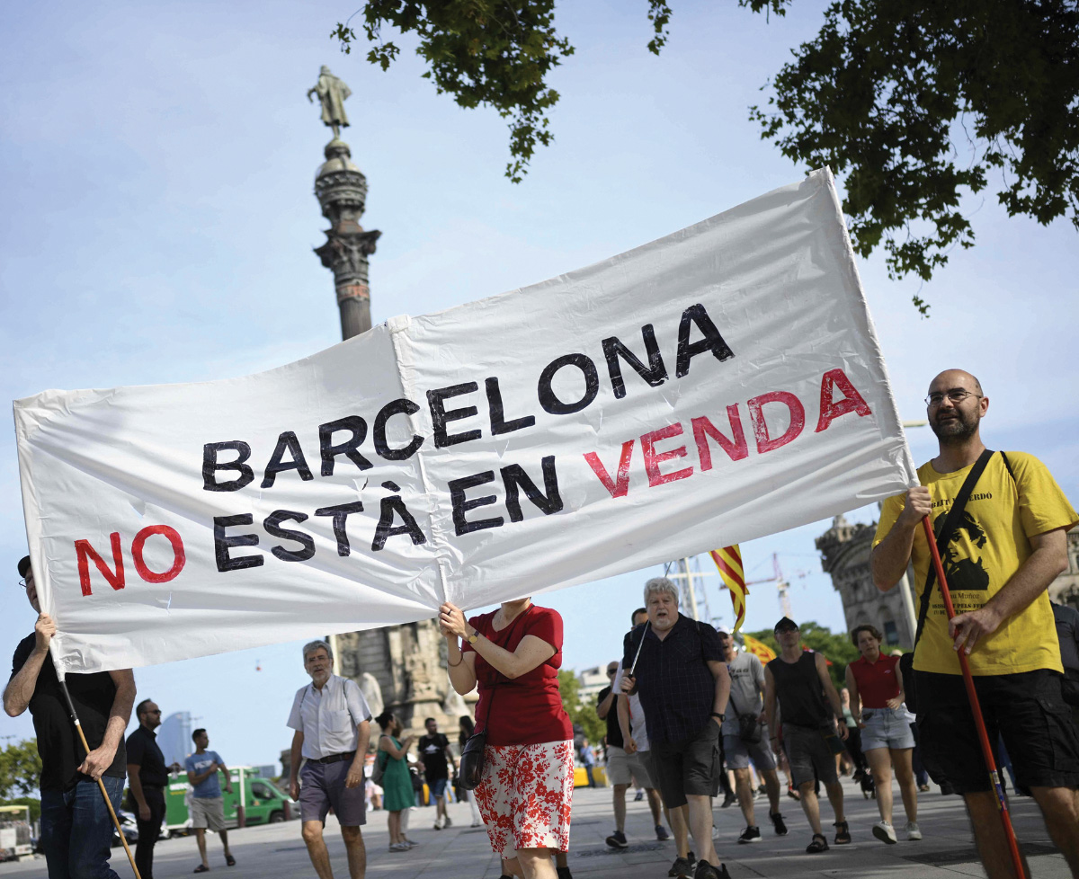 Barcelona y su problema con los extranjeros.