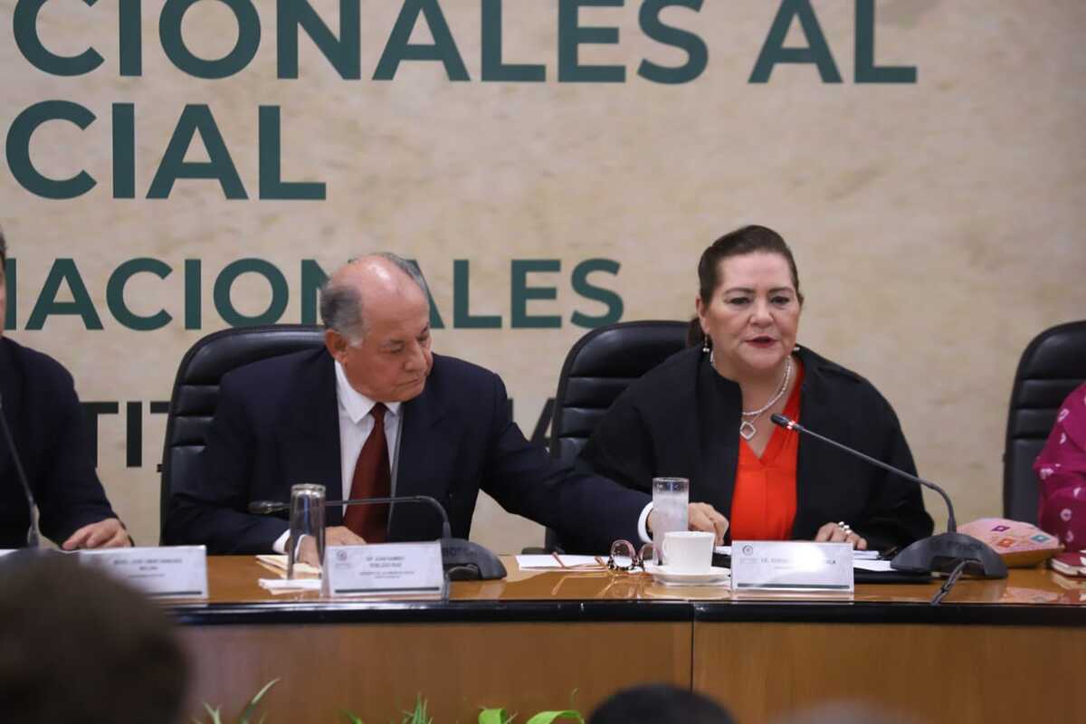Diálogos Nacionales sobre la Reforma al Poder Judicial. | Foto: Jesús Quintanar
