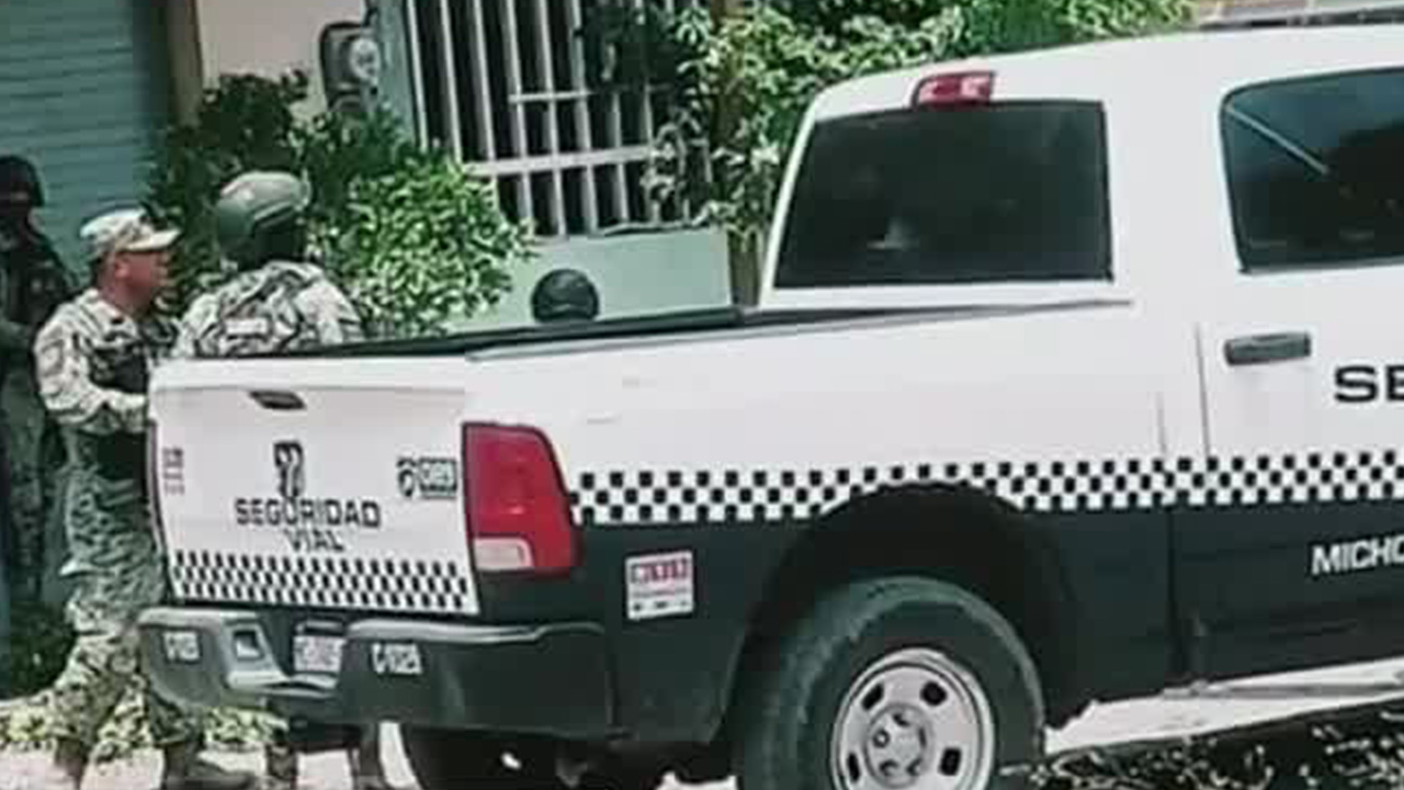 Enfrentamiento armado en Apatzingán resulta en un policía herido y un detenido