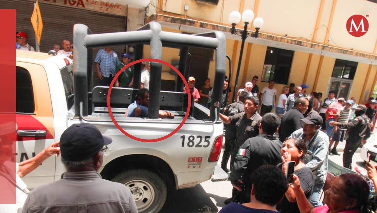 Guardia Estatal detiene a presunto ladron