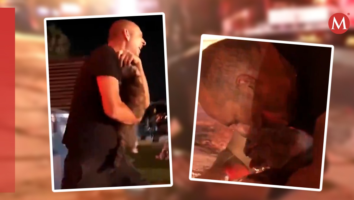 Hombre rescata a su gato de un incendio en Estados Unidos